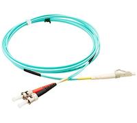 DeLOCK 86568 câble de fibre optique 2 m LC ST OM3 Couleur aqua
