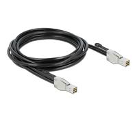 DeLOCK 86623 câble Serial Attached SCSI (SAS) 3 m 32 Gbit/s Noir