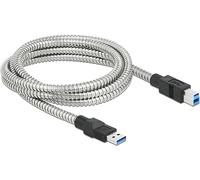 DeLOCK 86779 câble USB 2 m USB 3.2 Gen 1 (3.1 Gen 1) USB A USB B Argent