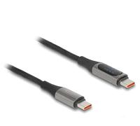 Delock 86809 câble USB 2 m USB 2.0 USB B USB C Noir