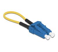 DeLOCK 86924 câble de Fibre Optique 0,06 m LC/UPC Bleu, Jaune