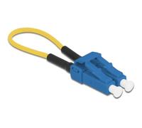 DeLOCK 86924 câble de Fibre Optique 0,06 m LC/UPC Bleu, Jaune