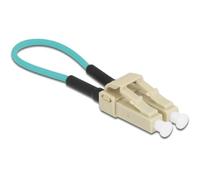 DeLOCK 86931 câble de fibre optique 0,06 m LC OM3 Couleur aqua, Beige