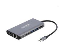 DeLOCK 87683 station d'accueil Avec fil USB 3.2 Gen 1 (3.1 Gen 1) Type-C Gris