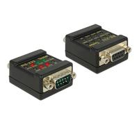 Delock 87713 Connecteur VGA SUB-D femelle 9 pôles - SUB-D mâle 9 pôles 1 pc(s)