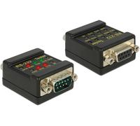 DeLock Testeur RS-232 - Douille DB9 vers Prise DB9
