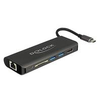 DeLOCK 87721 hub & concentrateur USB 3.2 Gen 1 (3.1 Gen 1) Type-A Noir