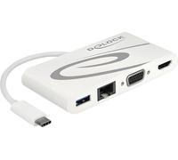 Delock 87731 DELOCK Dockingstation USB3.1/C > LAN/HDMI 4K 30Hz/VGA/USB