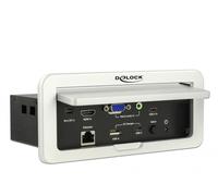 Delock 87733 - 3840 x 2160 pixels - 1920 x 1080,3840 x 2160 pixels - 3840 x 2160 pixels - Métal - Mini DisplayPort + HDMI - HDMI