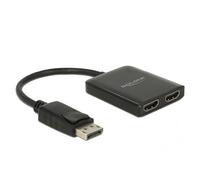 Delock 87769 Répartiteur Vidéo Displayport 2x Hdmi