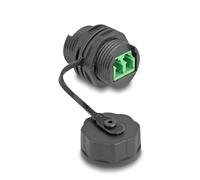 DeLOCK 88033 changeur de genre de câble LC Noir