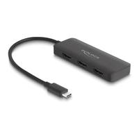 DeLOCK 88040 hub & concentrateur Noir