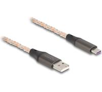 Delock 88164 DELOCK USB 2.0 Kabel Typ-A zu USB Type-C mit RGB Beleuchtung