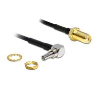 adaptateur cr-9 prise mâle 90° > sma-buchse - 200 mm, 88466