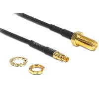 DeLOCK 88483 Câble RG-174 0.2 m Noir