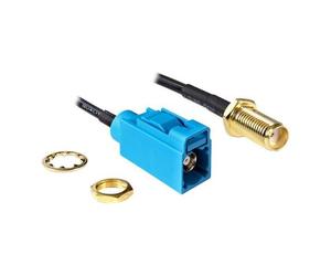 DeLOCK 88583 câble coaxial 0,2 m Noir