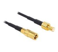 DeLOCK 88648 câble coaxial RG-174 3 m SMB Noir