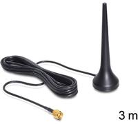 Delock GSM Quadband Antenna - Antenne - cellulaire - 2 dBi - omni-directionnel - extérieur - noir