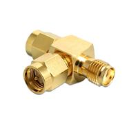 DeLOCK 88710 Changeur de Genre Or - Laiton, 26x18.9x9mm - Connecteur Or - 1 Pièce