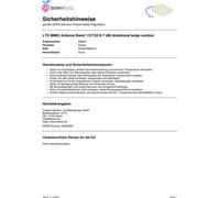 Delock 88931 - 7 dBi - 50 Ohm - 75° - 65° - Richtantenne - N-Typ