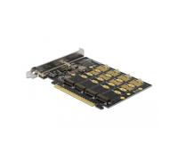 Delock 89017 DELOCK PCI Express x16 Karte > 4x intern NVMe M.2 Key M