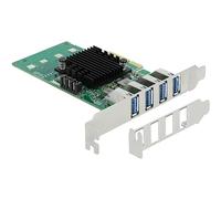 DELOCK 89048 - PCIe x4 > 4 x USB 3.0 type A externe