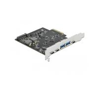 Delock 89074 - PCIe - USB 3.2 Gen 2 (3.1 Gen 2) - SATA 15 broches - Chine - 10 Gbit/s - 5 - 50 °C