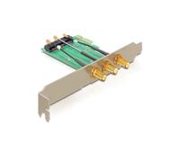DeLOCK 89294 : Carte d'Interface Interne PCIe vers RP-SMA, Connectivité Filaire, Code SH 84733020
