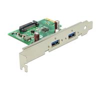 DeLOCK 89391 Carte et Adaptateur d'interfaces Interne USB 3.2 Gen 1 (3.1 Gen 1)