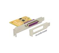DeLOCK 89445 : Carte d'Interface Parallèle Interne PCIe 2.0, Chipset SUN2212, Débit 0.0144 Gbit/s, FIFO 16 octets, Support Windows 7 à Windows 10