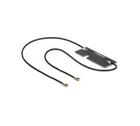 DeLOCK 89569 Antenne secteur 5 dBi, 2.4-2.5/5.15-5.85 GHz, IEEE 802.11a/ac/b/h/n, Connecteur MHF, 50 Ohm, ROS 2, Câble 0.15m, 13.5x38.2x1.6mm