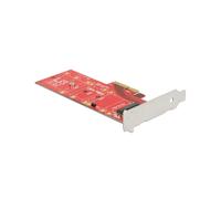 DeLOCK 89577 Carte Adaptateur Interne M.2 vers PCIe 3.0, SSD 22110/2280/2260/2242, Taux de Transfert 39 Gbit/s, Support Windows/Linux, avec Dissipateur Thermique