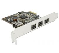 DeLOCK 89864 carte et adaptateur d'interfaces Interne IEEE 1394/Firewire