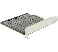 DELOCK 89888 - Carte PCI Express > 4x M.2 touche B interne avec RAID
