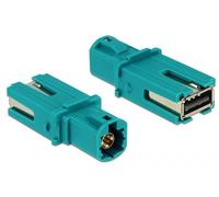 DeLOCK 89896 changeur de genre de câble HSD USB 2.0 Type-A Bleu
