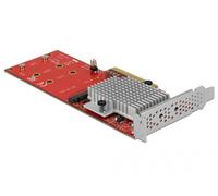Delock 90305 - PCIe - M.2 - profil bas - PCIe 3.0 - Asmedia ASM2824 - 32 Gbit/s