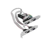 DeLock Carte d'interface PCI Express – 4 x série RS-232
