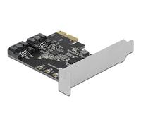 DeLOCK 2 port SATA PCI Express Card, Adaptateur
