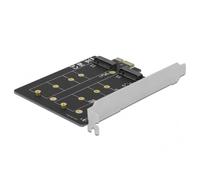 DeLock Carte adaptateur PCI Express x1 90432 – 2x M.2 (Clé B)