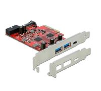DeLOCK "90492 carte et adaptateur d''interfaces Interne USB 3.2 Gen 1 (3.1 Gen 1), USB 3.2 Gen 2 (3.1 Gen 2), Carte d''interface"