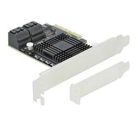 DeLock Carte d'interface SATA PCI Express x4 à 5 ports Low Profile