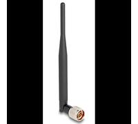 DeLOCK 90735 Antenne Omni-directionnelle 2.4-7.125GHz 3dBi Connecteur Type-N Mâle Wi-Fi 7 ABS Intérieur 206mm Taiwan