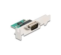 DeLOCK 90892 Convertisseur USB 2.0 vers RS-232 avec Isolateur et Protection ESD 15kV, FTDI FT231XS, Windows 10/11, -40°C à 85°C, 31x35x15mm