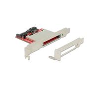 DeLOCK 91495 : Lecteur de carte CFast / CFast 2.0 interne, interface SATA, montage emplacement PC, noir/rouge/argent. Compatible OS.