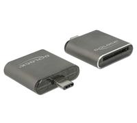 DeLOCK 91498 Lecteur de Carte mémoire USB 3.0 (3.1 Gen 1) Type-C Noir