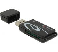 Delock 91602 Lecteur de carte mémoire externe noir