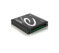 DeLOCK 91686 Lecteur de Carte CF USB 3.2 Gen 1 Noir, Compatible Windows XP/Vista/7 et Linux, Fonctionnalité Plug and Play et Échange à Chaud