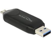 Delock 91734 Lecteur de carte mémoire externe USB-A noir