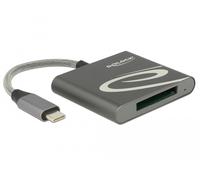 DeLOCK 91746 Lecteur de Carte mémoire USB 3.2 Gen 1 (3.1 Gen 1) Type-C Anthracite