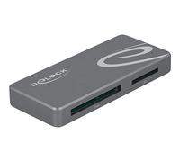 DeLOCK 91754 Lecteur de Carte mémoire USB 3.2 Gen 1 (3.1 Gen 1) Type-C Gris